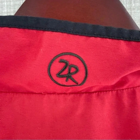 Zero Restriction Mens Size M golf windbreaker *stain 1672 - Picture 2 of 10